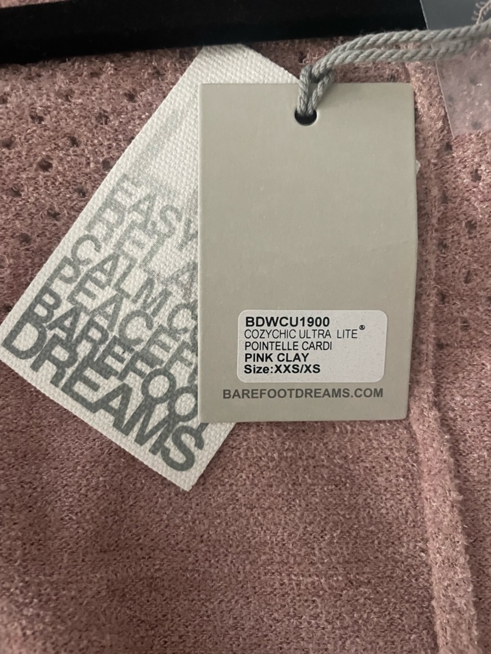 Barefoot Dreams Blush Open-Front Hooded Cardigan - Picture 2 of 4